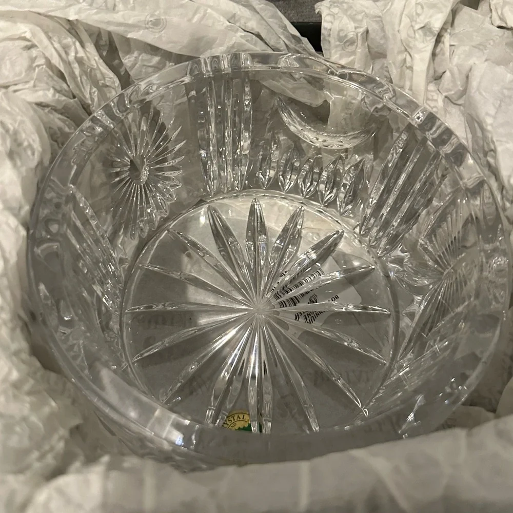 NEW Waterford Crystal Elegant Champagne Bottle Coaster The Millennium Collection